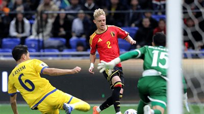  تصفيات أوروبا لكأس العالم 2026.. كازاخستان تفرض التعادل على بلجيكا 