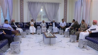 الكثيري وباعوم يزوران سكرتارية قبائل آل كثير لدعم استقرار وادي حضرموت