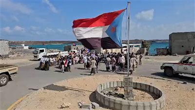 مسيرة جماهيرية بميون احتفالًا بانتصارات القوات المسلحة الجنوبية في حضرموت والمهرة