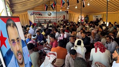 ندوة توعوية عن شهداء الثورة الجنوبية ضمن فعاليات الاعتصام الشعبي بسيئون