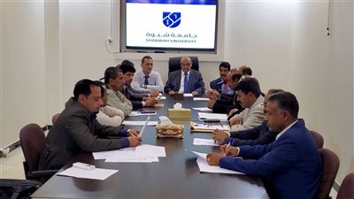 جامعة شبوة تبارك انتصارات القوات المسلحة الجنوبية وتؤيد قرارات المجلس الانتقالي