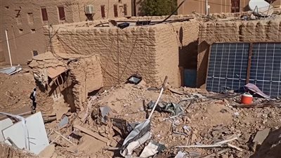 ثلاث وفيات بانهيار منزل سكني في وادي رخية بحضرموت