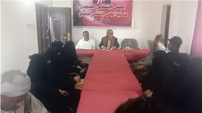 منسقية المجلس الانتقالي بجامعة أبين تناقش آخر المستجدات السياسية في الجنوب