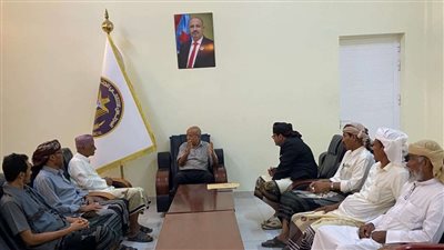 مجلس المستشارين يطّلع من قيادة اتحاد قبائل الجنوب آخر مخرجات لقاء يافع 