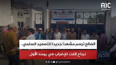 تقرير| الضالع ترسم مشهدا جديدا للتصعيد السلمي.. نجاح لافت للإضراب في يومه الأول