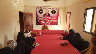 منسقية الانتقالي بجامعة ابين تعقد لقاءً موسعًا مع هيئات المجلس بمنسقيات الكليات