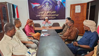 انتقالي ساه يناقش مستجدات العمل السياسي والتنظيمي بالمديرية