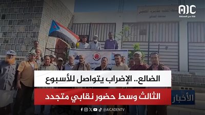 الضالع.. الإضراب يتواصل للأسبوع الثالث وسط حضور نقابي متجدد