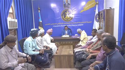 التميمي يلتقي ممثلي الدفعة 53 من طلبة الكلية الحربية بالعاصمة عدن 