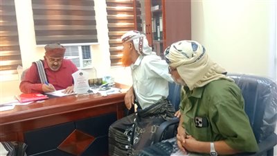 الشيخ اليزيدي يلتقي قيادة الاتحاد العام لقبائل الجنوب بلحج 