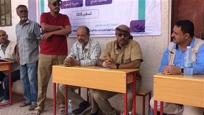 تدشين توزيع الحقائب لمزارعين البن المستهدفين في منطقة القزعة مديرية الشعيب
