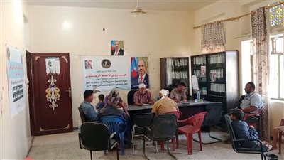 اجتماع استثنائي لتنفيذية انتقالي مديرية الملاح للتحضير للحشد الجماهيري