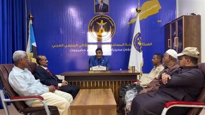 التميمي يلتقي قيادات نقابية ويؤكد أهمية تعزيز العمل النقابي بوادي وصحراء حضرموت