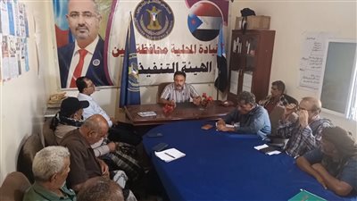 الحييد يناقش مع قيادات انتقالي أبين التحضيرات للمشاركة في مليونية ذكرى تأسيس الجيش الجنوبي