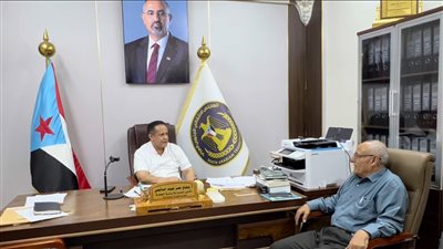 الأمين العام يطّلع على مستجدات الأوضاع في الضالع ويؤكد حرص قيادة المجلس على استقرارها