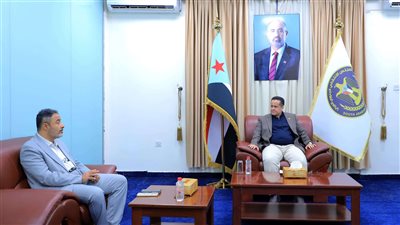 الحالمي يلتقي رئيس انتقالي أبين ويناقش مستجدات الأوضاع بالمحافظة