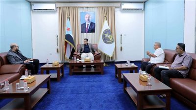 الأمين العام يلتقي قيادة انتقالي حضرموت ويؤكد أهمية توحيد الجهود لمواجهة التحديات الراهنة