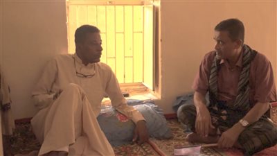 التميمي يطمئن على صحة مدير إدارة التعليم بالهيئة التنفيذية المساعدة بوادي وصحراء حضرموت 
