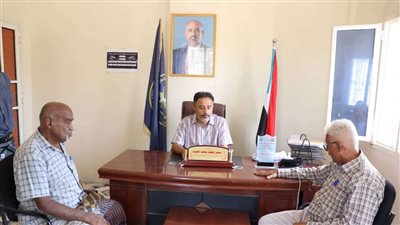 الحييد يبحث مع قيادة اتحاد نقابات عمال الجنوب بأبين حقوق الموظفين والمتقاعدين