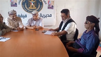 تنفيذية انتقالي ميفعة تناقش عددًا من القضايا المهمة