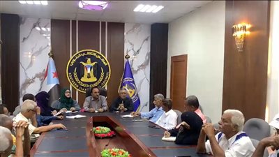 انتقالي صيرة يناقش تعزيز العمل الميداني ورفع مستوى اليقظة الأمنية بالمديرية