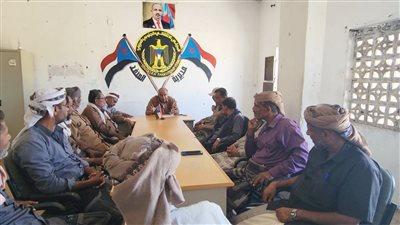 رئيس انتقالي المحفد يناقش المشاركة في مليونية التعبئة الشعبية  