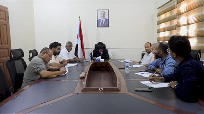 منسقية انتقالي جامعة حضرموت تناقش ترتيبات مليونية التعبئة الشعبية